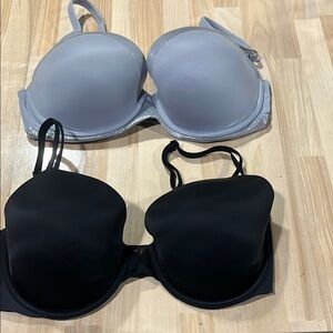 Victoria's Secret bra lot Gray and Black Bras 34DD